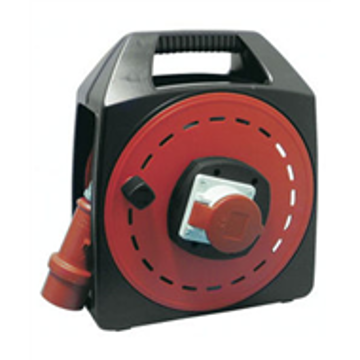 Vis detaljer for Kabeltromle 25 meter 230/400 volt 4 udtag Billede af Kabeltromle 25 meter 230/400 volt 4 udtag