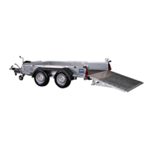 Billede af Maskintrailer m/rampe 2700/2140 kg