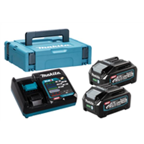 Billede af Batteripakke 2x40V 4amp m/hurtig lader