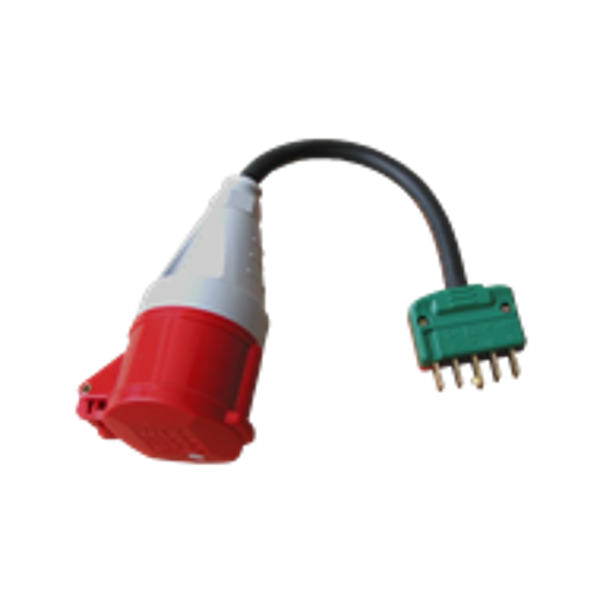 Billede af Adaptor flad til rund 380 V