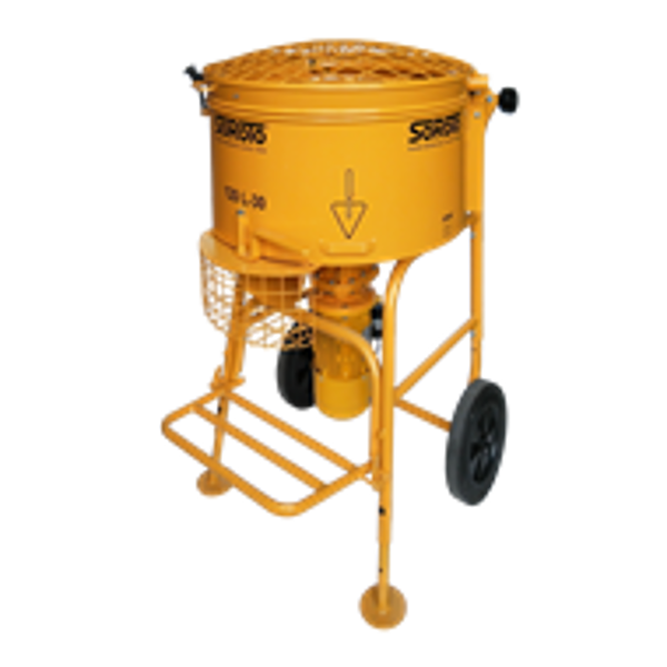 Billede af Tvangsblander 120L 230V